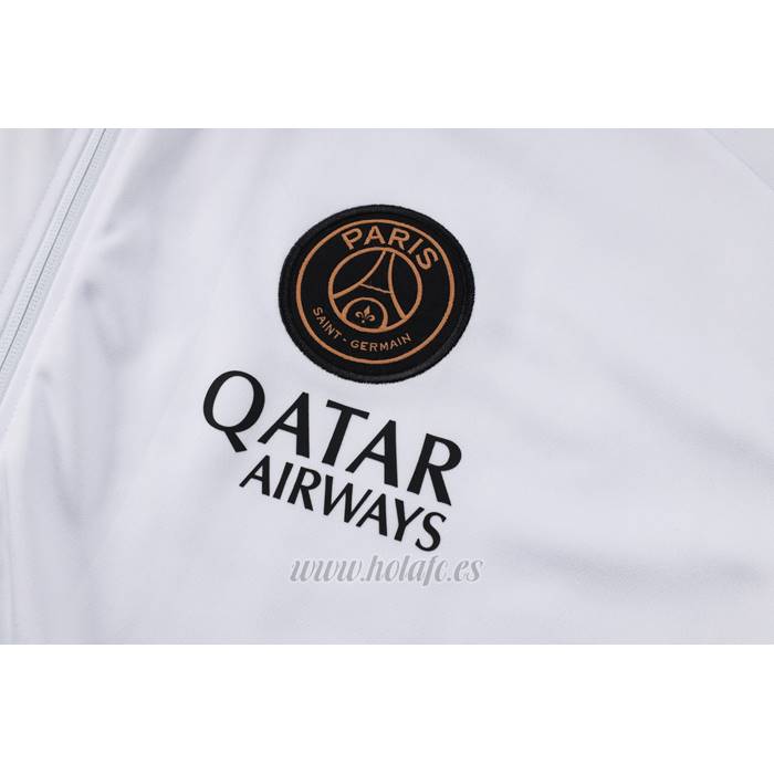Chandal de Chaqueta del Paris Saint-Germain Jordan Nino 2024-2025 Blanco